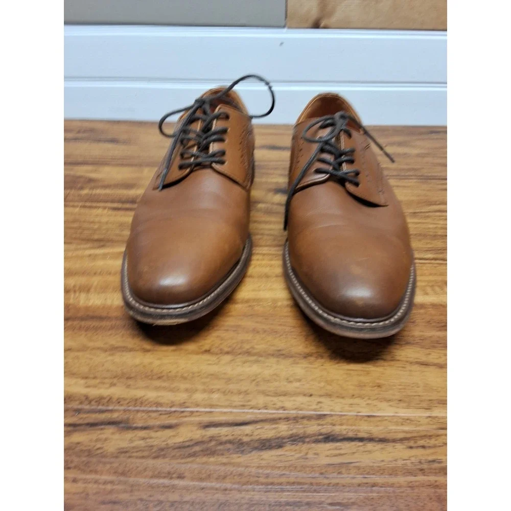 Stacy Adams Mens Size 7 M Redzone Collection Brown Oxfords Dress Shoes